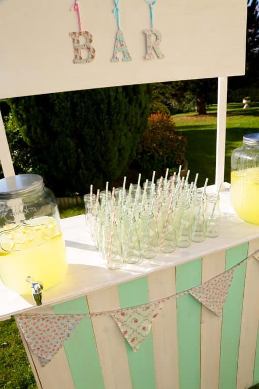 bar à limonade - set champêtre