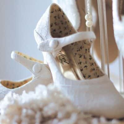 soulier plat mariage