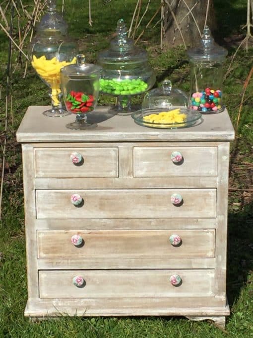 commode shabby_mariage vintage