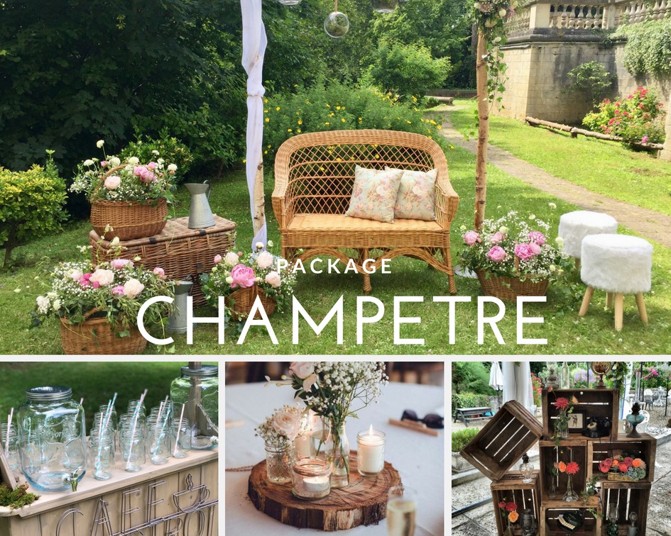 Package Champetre Mariage Vintage