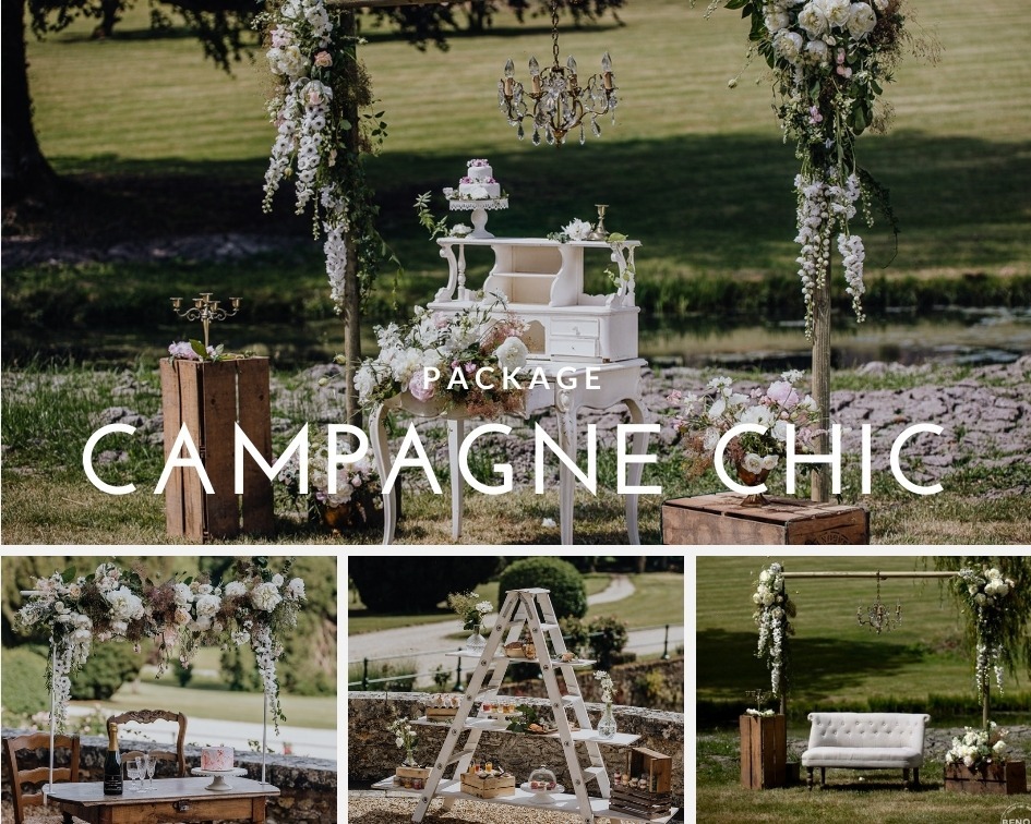 Package campagne chic - Mariage Vintage