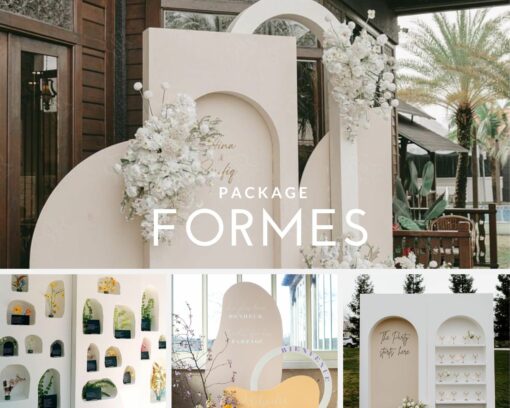 location de mobilier et decors pour mariage moderne et chic