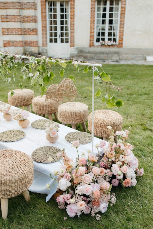 location mobilier de jardin-décoration mariage paris