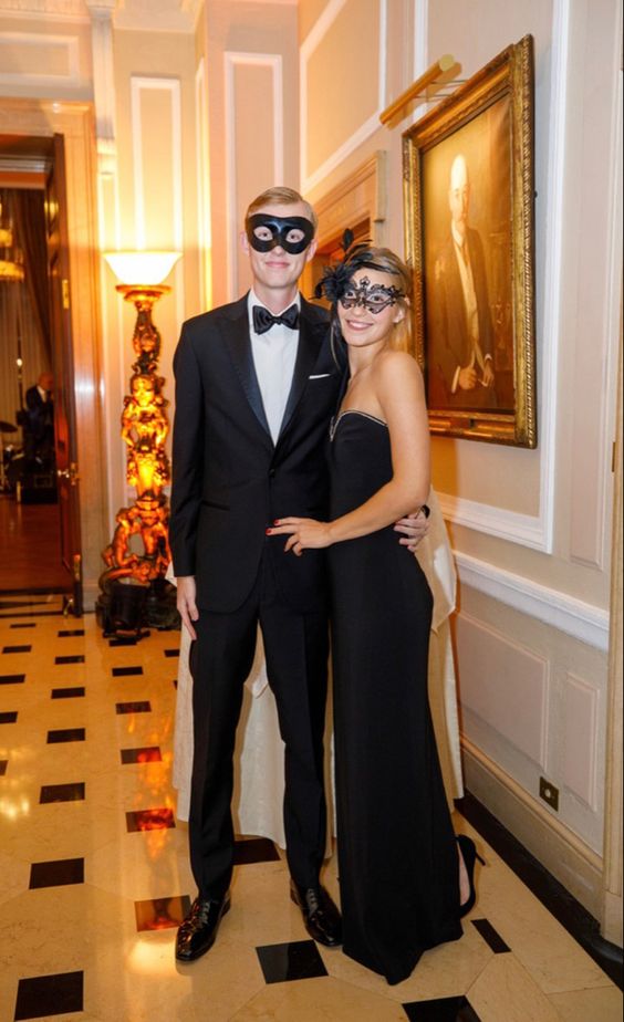 mariage pour un thème bal masqué