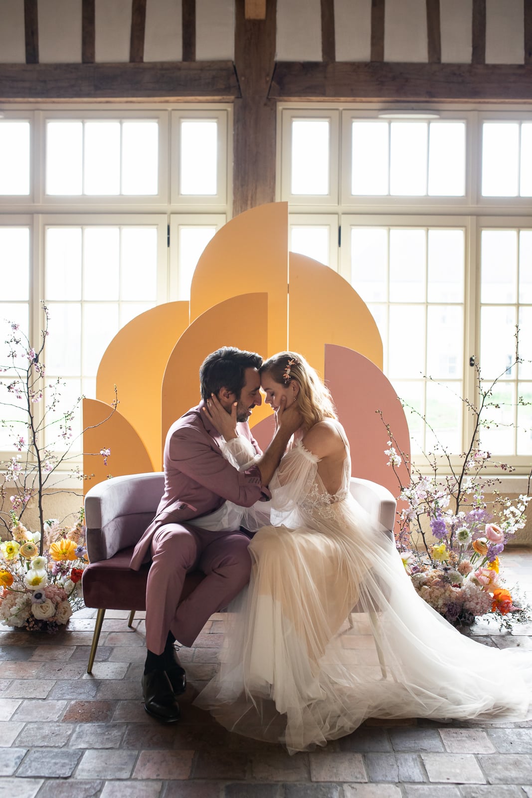 location décor photo mariage pastel - décoratrice mariage Paris