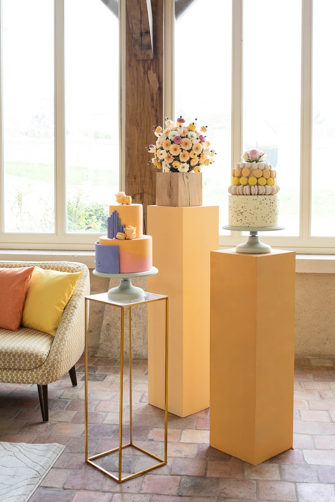 location de mobilier pour mariage pastel à paris et en Ile de France