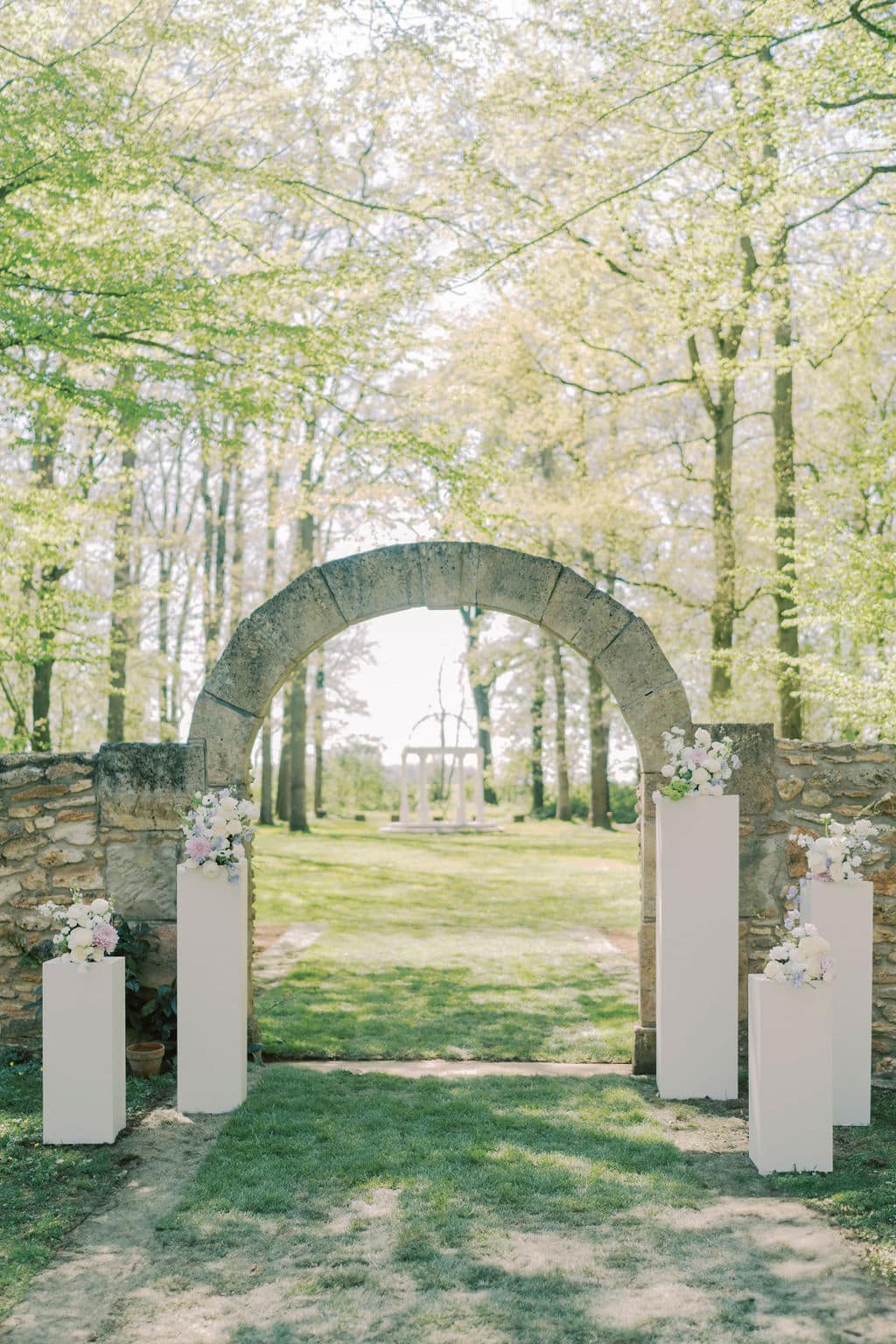 Cérémonie mariage simple et élégante