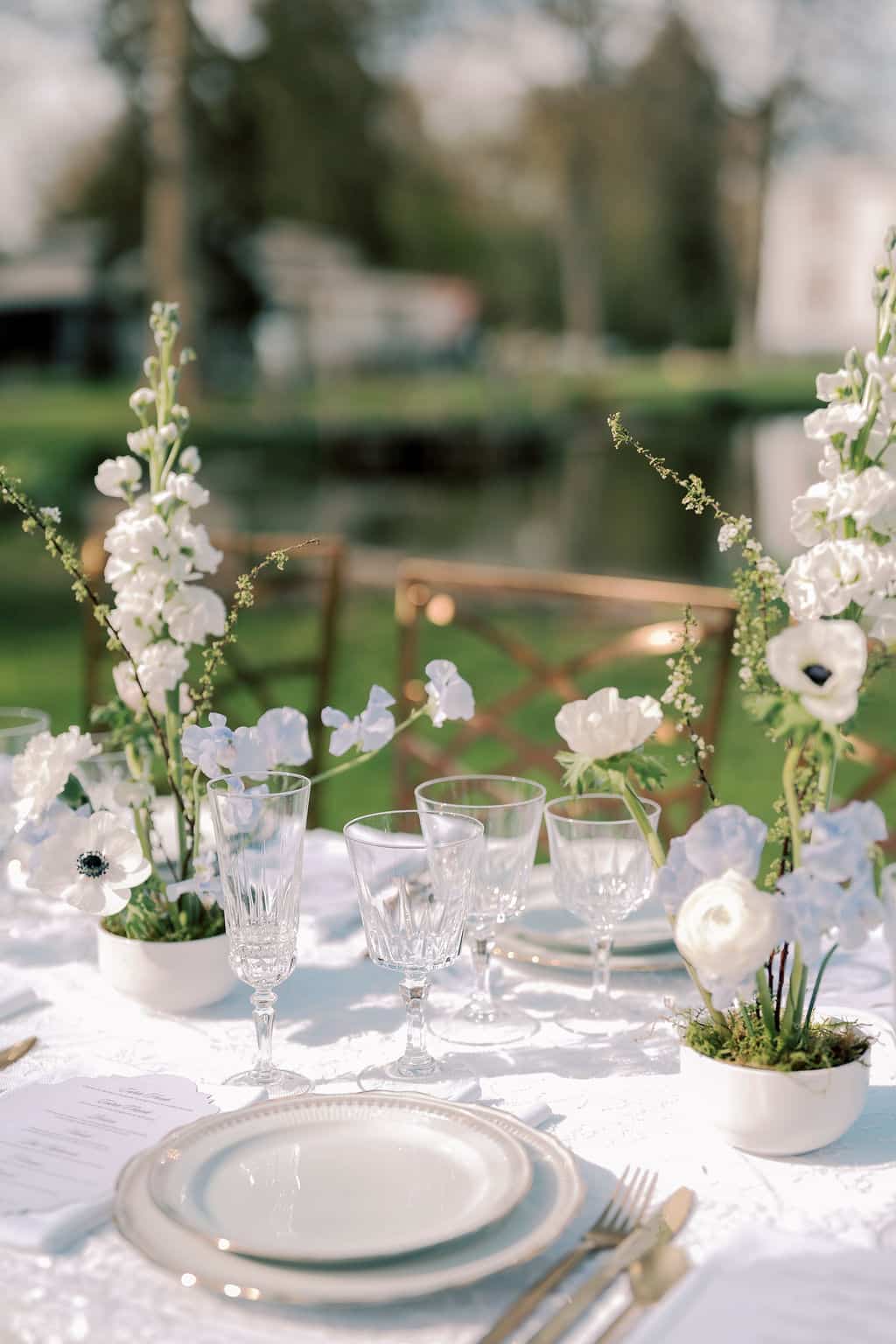 décoration Table d'honneur old money
