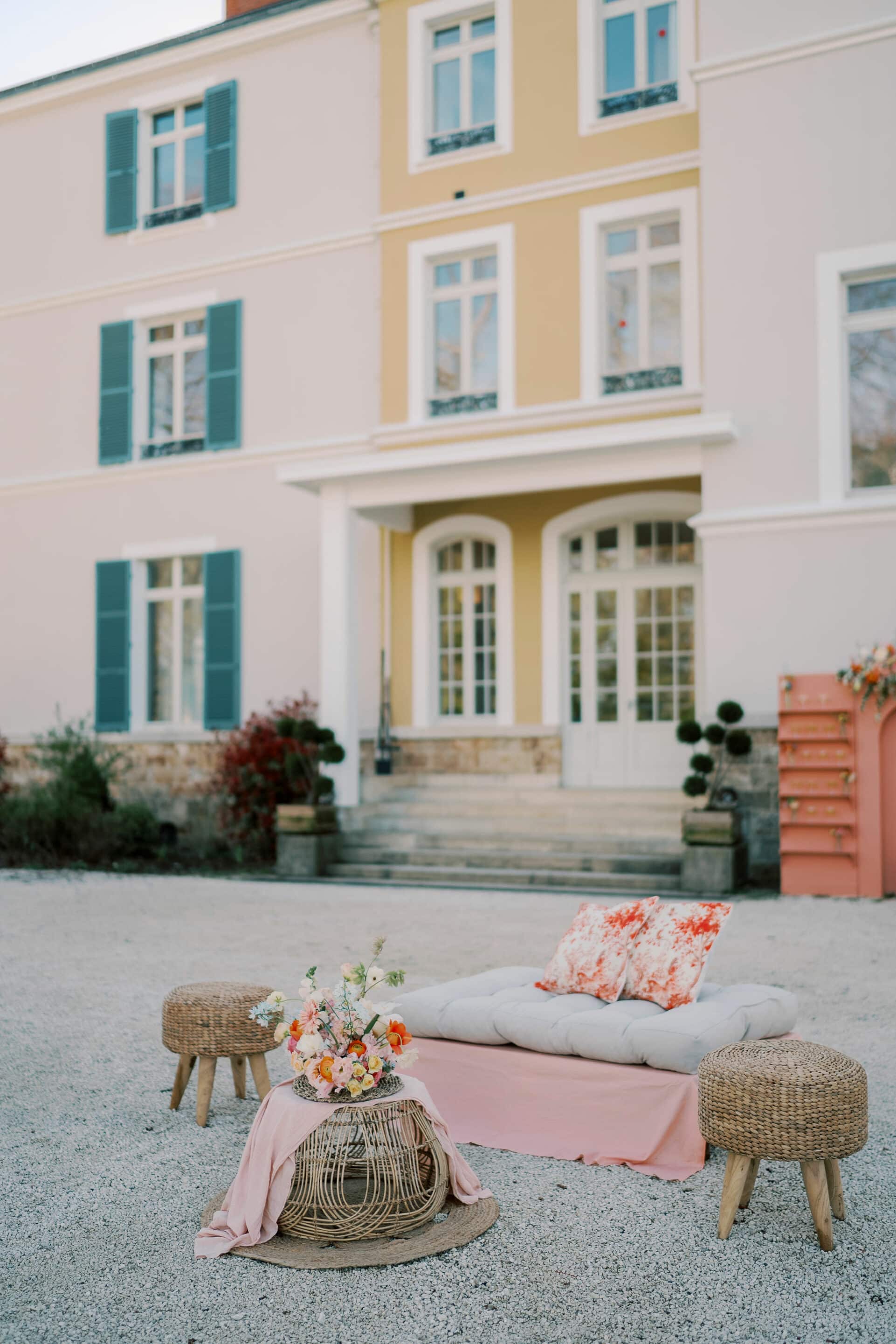 décoration vin d'honneur mariage 