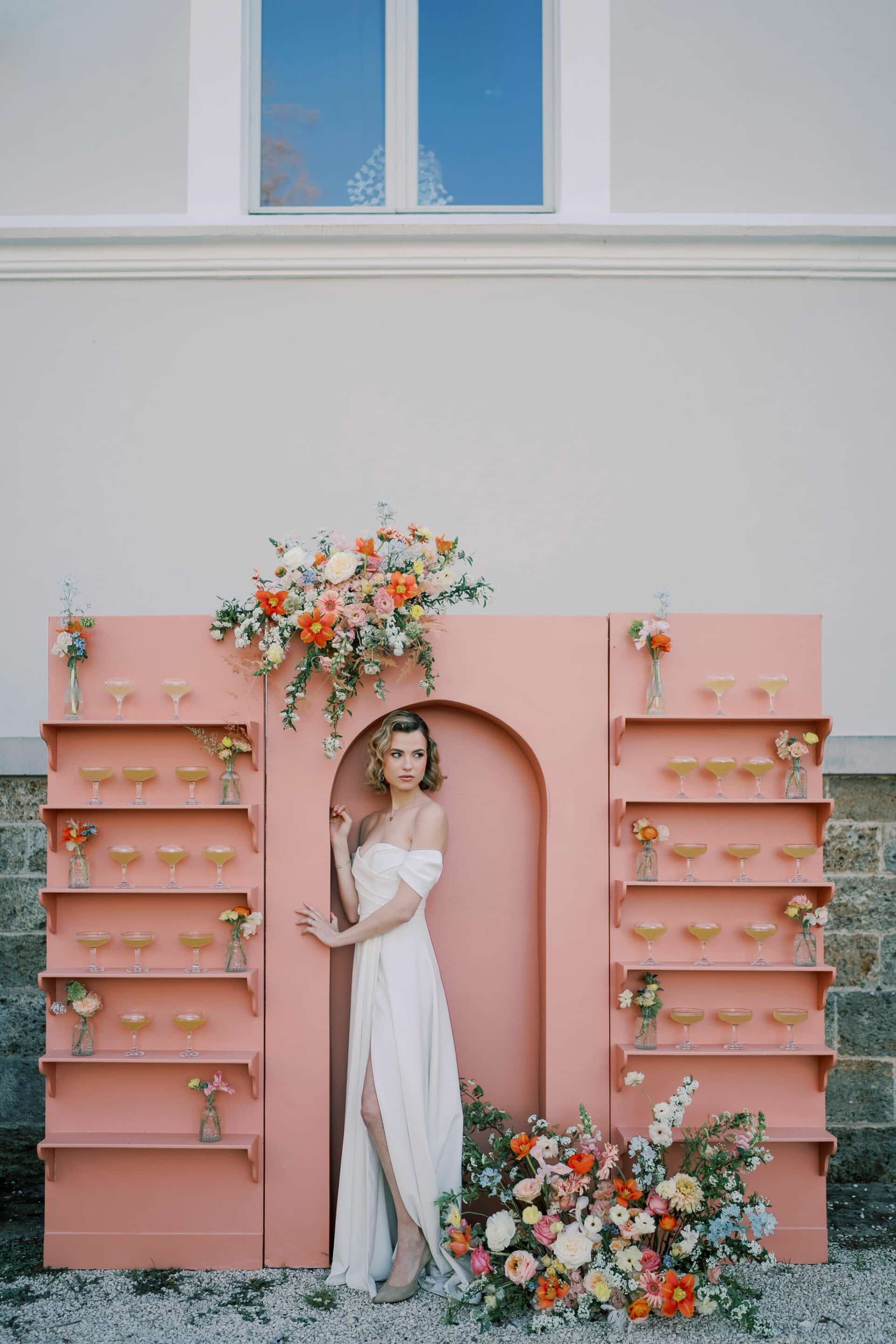Colorful Wedding Centerpiece Decoration