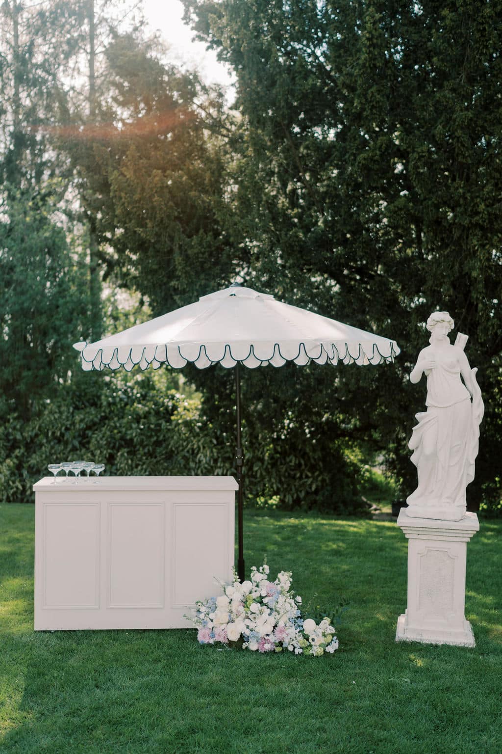 location parasol et bar mariage
